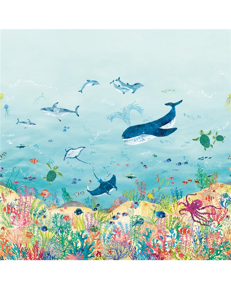 Coral Kingdom Wall Mural W65301