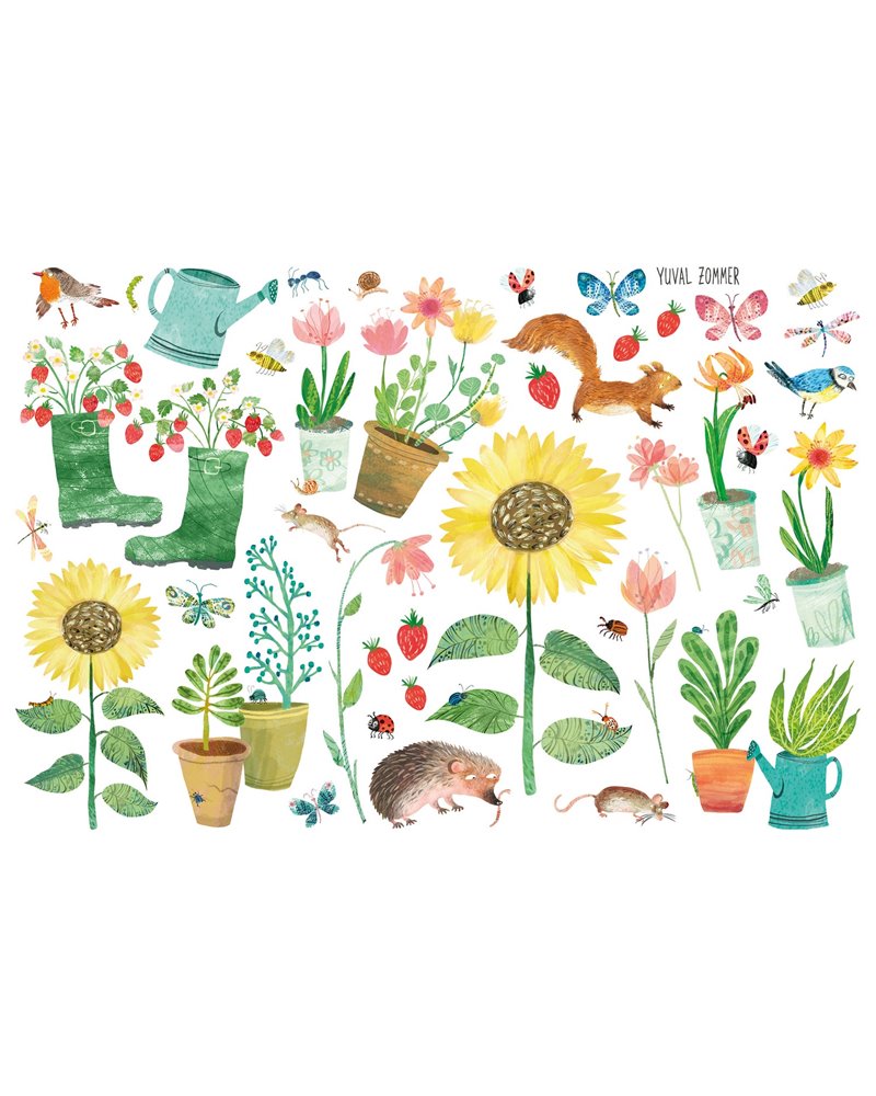 Garden Grow Wall Stickers W65901 Garden Grow Wall Stickers W65901