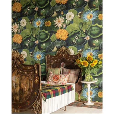 Lotus blossom Green WP20723