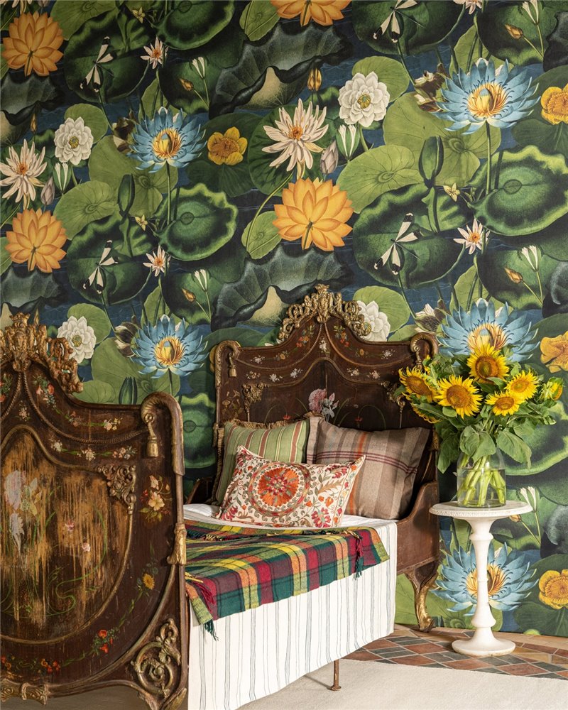 Lotus blossom Green WP20723