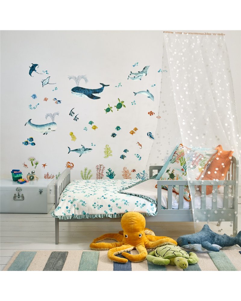 Ocean Bubbles Sheer V359301