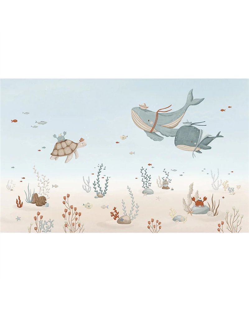 H0774 Lotan Fonds Marins Les Baleines H0774 Lotan Fonds Marins Les Baleines