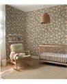 FormatFactoryH0780 Eleonore Behang Flowers Dark Green