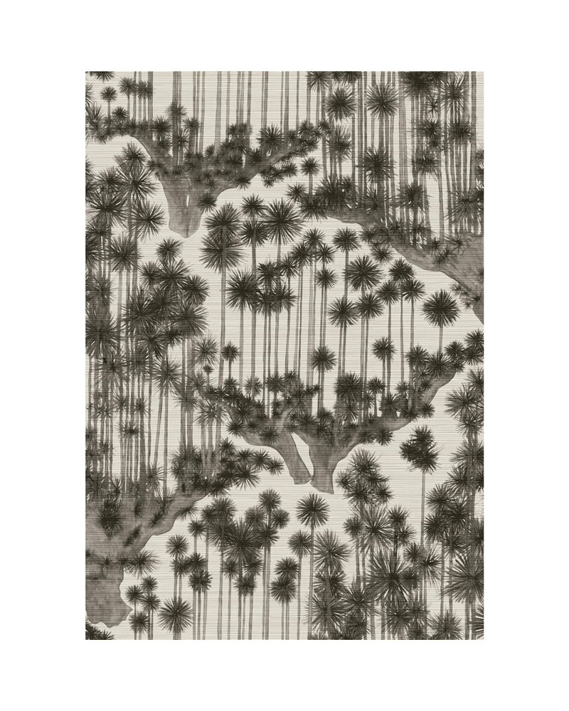 Japanese Woods - Grasscloth Charcoal 126-6023 Japanese Woods - Grasscloth Charcoal 126-6023