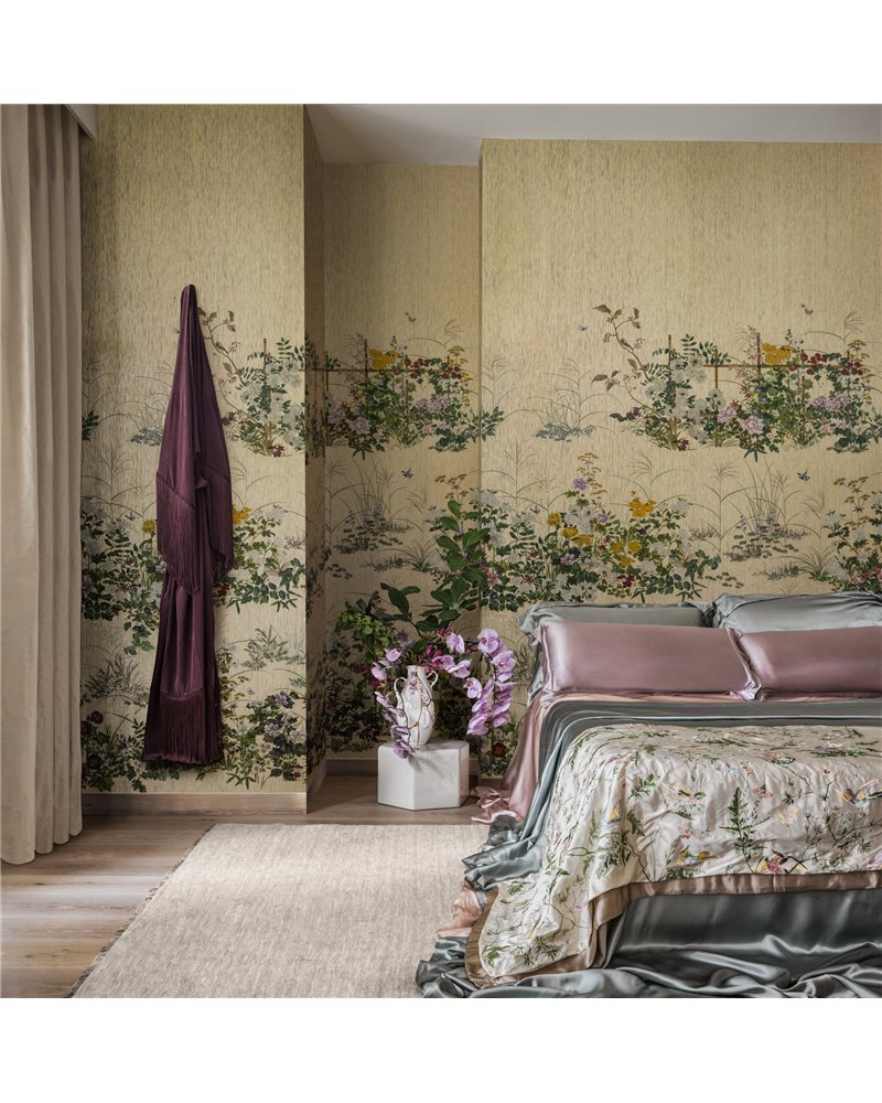 Scenic Flora - Japanese Paperweave Gold 126-7025