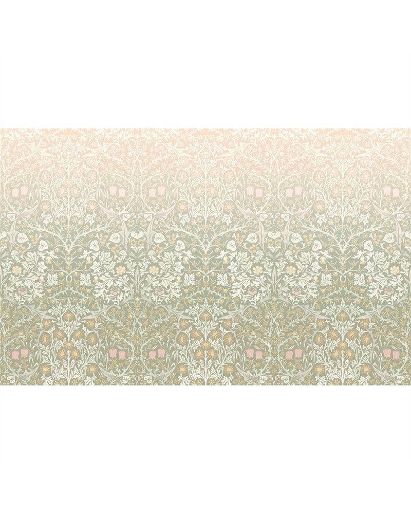Blackthorn Sage & Pink Bespoke Mural 125355
