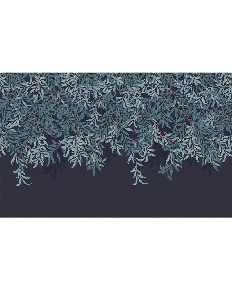 Willow Bough Navy Bespoke Mural 125382 Willow Bough Navy Bespoke Mural 125382
