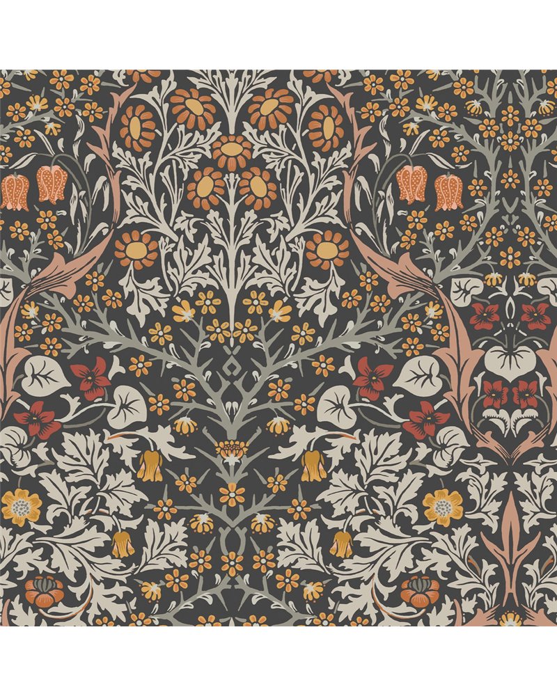 Blackthorn Charcoal & Burnt Orange 124250 Blackthorn Charcoal & Burnt Orange 124250