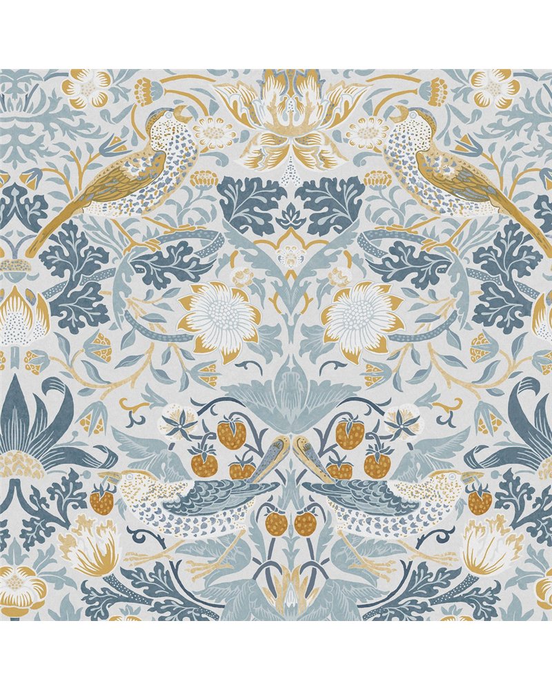 Strawberry Thief Soft Blue 124232 Strawberry Thief Soft Blue 124232