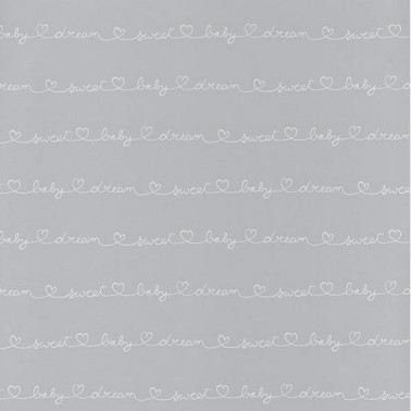 Tapete MLW29869135 WORDING GRIS - Casadeco