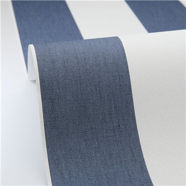 Linen Lines Bleu Denim...