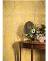Roseberry With Birds Soft Charcoal 127-4019