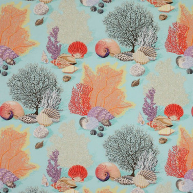 Tessuti 04917-03 BYRON BAY TURQUOISE MANUEL CANOVAS