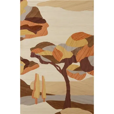 Under the Sycamore Tree Mahogany Wood 30821