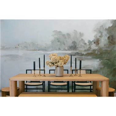Misty Morning Mural