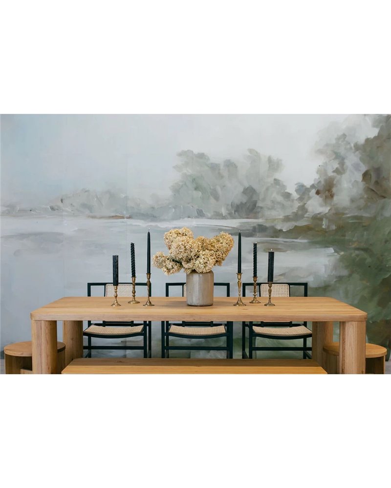Misty Morning Mural Misty Morning Mural