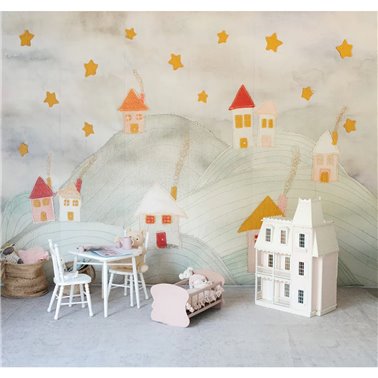 Starry City Mural