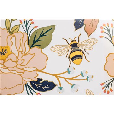 Flower & Honey Bee