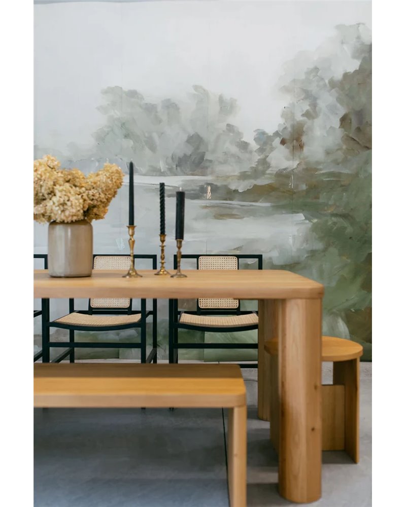 Misty Morning Mural