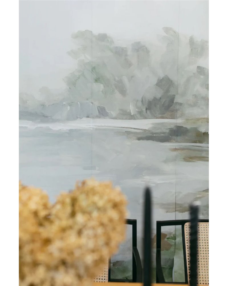 Misty Morning Mural