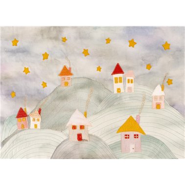 Starry City Mural