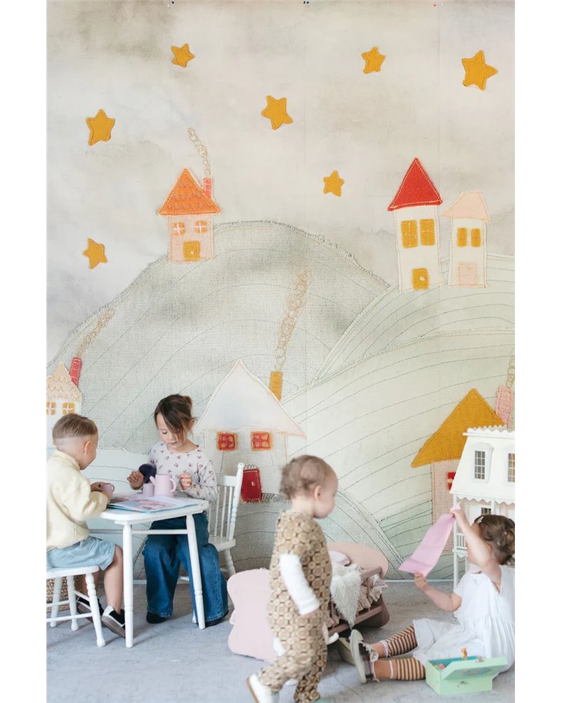 Starry City Mural