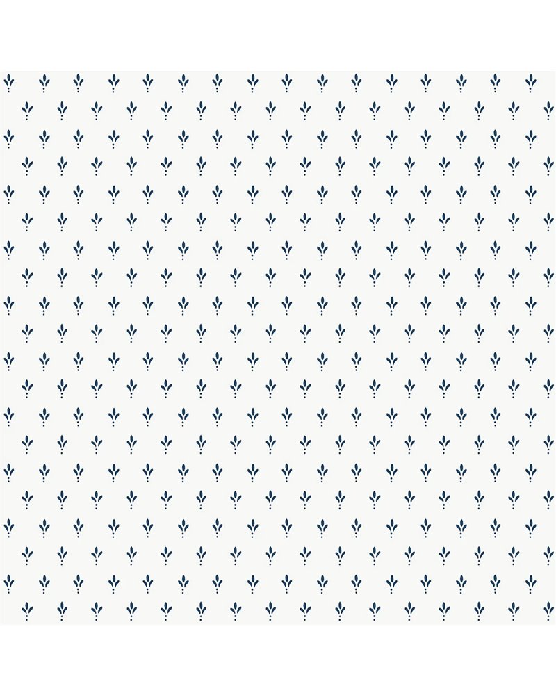 Charm Navy On White MF4772