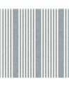 French Linen Stripe Navy MF4768