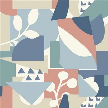 Cuts Outs Blue Multi OI0674