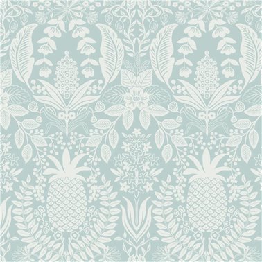 Pineapple Damask Light Blue RF7484