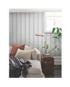French Linen Stripe  Charcoal SR1586MH