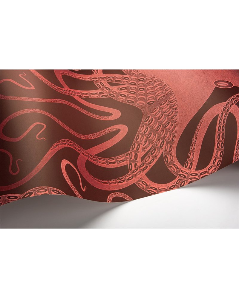 Ombre Octopus Coral Umber MISP1396