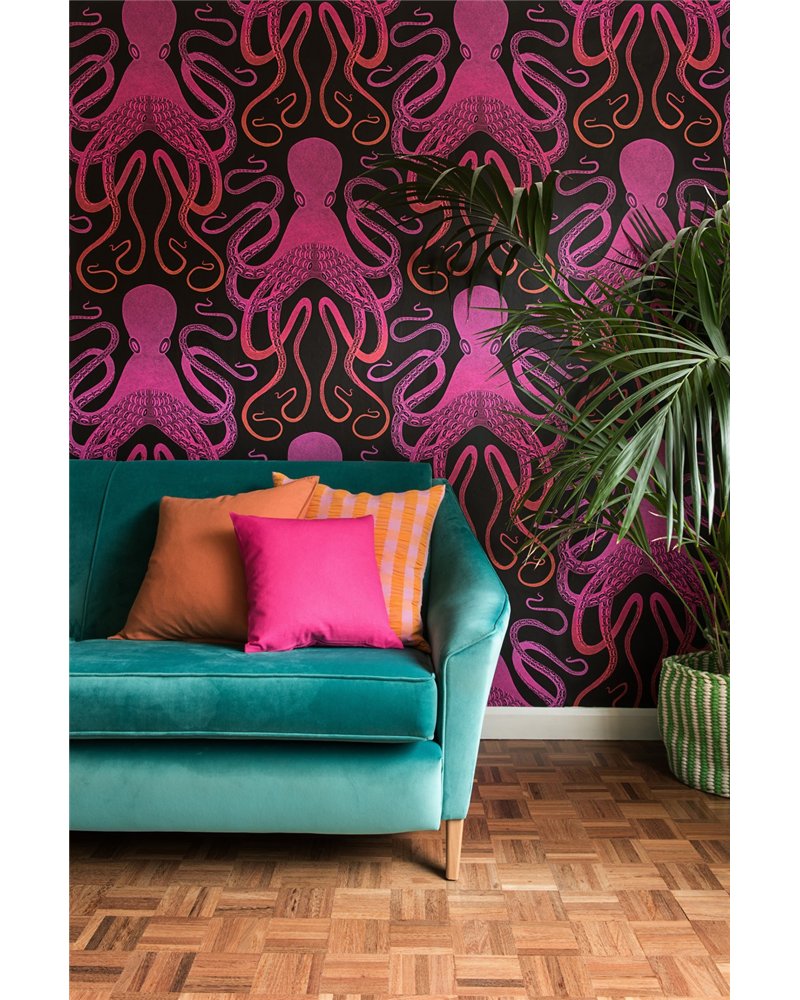 Ombre Octopus Coral Umber MISP1396