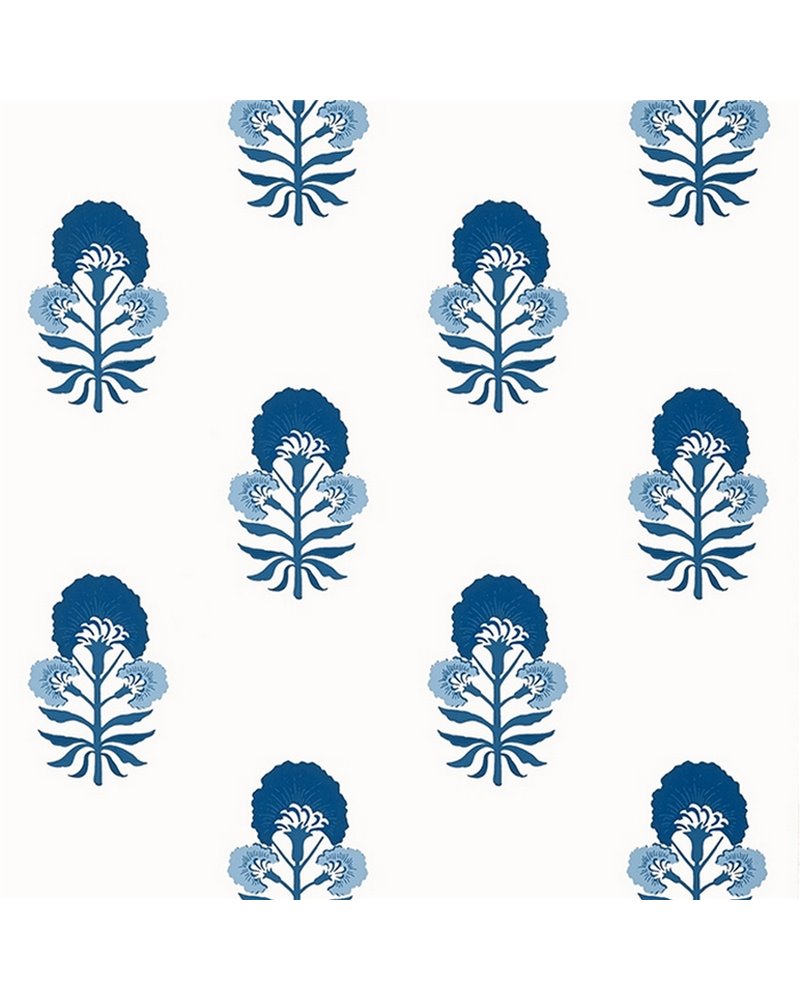 Tybee Bud Blue and White T16217