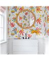 Matisse Leaf Blue and White T16211