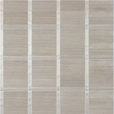 Wood Panel Taupe and Metallic Silver T41003