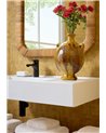 Bamboo Mosaic Soft Blue T41020