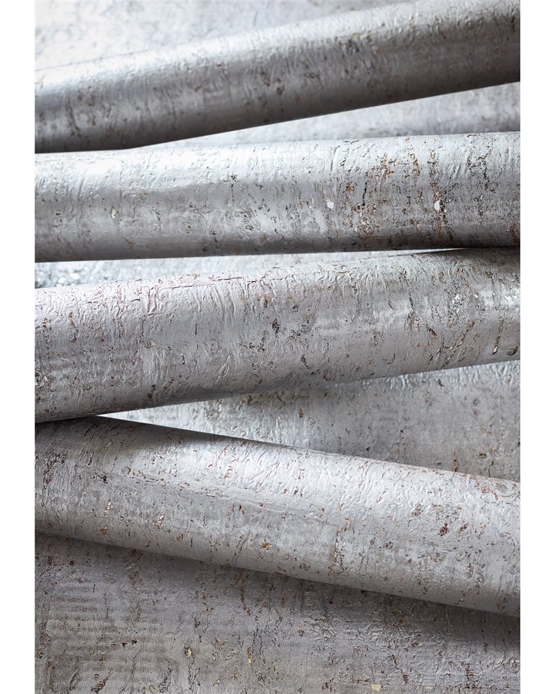 Cork Metallic Silver T7047