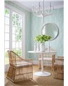 Spring Blooms Soft Green and Blue T41051