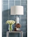 Wood Panel Cadet and Metallic Pewter T41004
