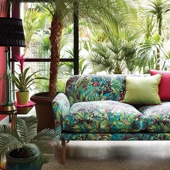 Tessuti in stile tropicale