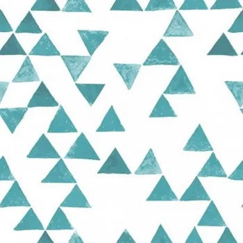Geometric self-adhesive wallpaper