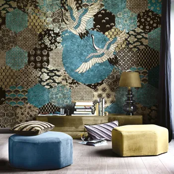 Coleçao Goldenwall Collection 2018 - Murais Inkiostro Bianco